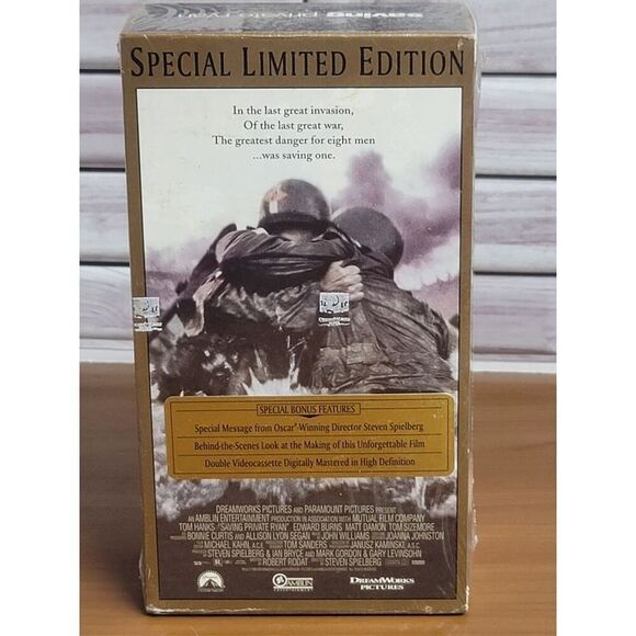 VHS Saving Private Ryan (sealed) #A48 - Picture 3 of 5